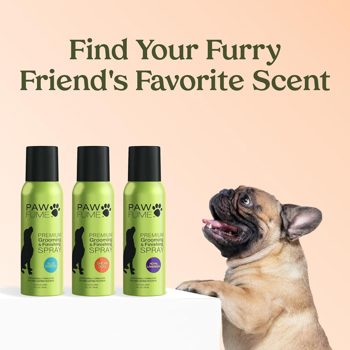 PAWFUME Dog Perfume Spray Long Lasting Scent for Grooming, Show Dog, 1-Pack – Keep Your Pup Fresh All Day – Hypoallergenic, Alcohol-Free, Detangling & Moisturizing – Salon-Quality Dog Cologne Spray