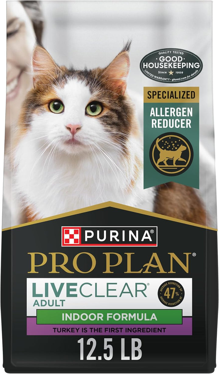 Allergen Reducing, High Protein Cat Food, LIVECLEAR Chicken and Rice Formula