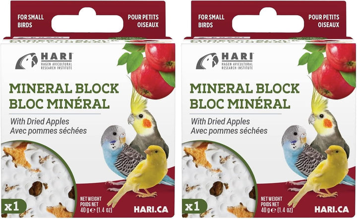 Mineral Block for Birds with Dried Vegetables, Calcium Supplement Bird Treat