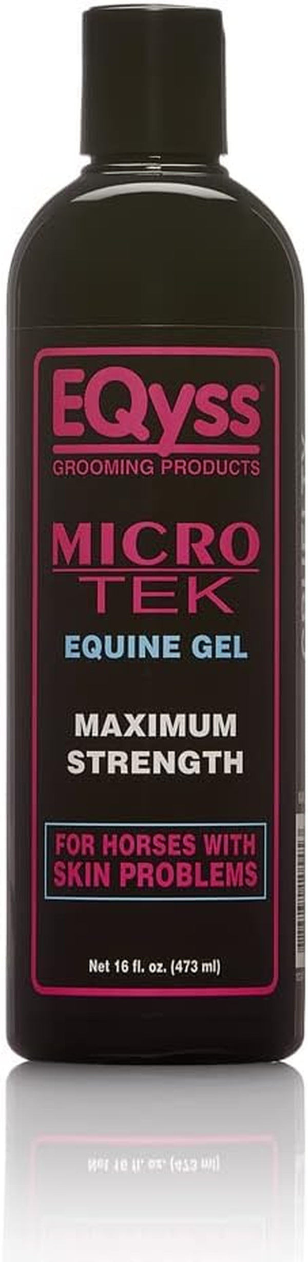 Micro-Tek Equine Itch Relief Gel - Soothes Irritated Skin, Stops Itching, Scratching, Rubbing - for All Horses, Ponies, Mares, Foals (16 Oz)