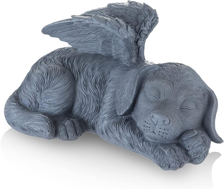 Cat Angel Memorial Statue Commemorates Our Lost Fur Baby,Cat Figurines Is Placed in the Outdoor Garden or Tombstone,Cat Statue Resin