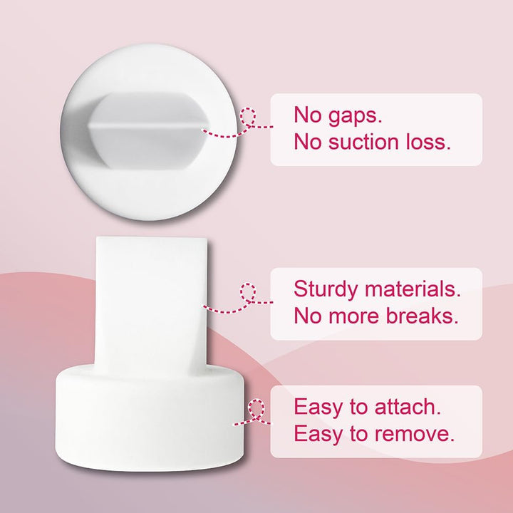 Backflow Protector Duckbill Valve Compatible with Spectra S1 S2 Synergy Gold Breast Pumps Replacement for Spectra Pump Parts Backflow Protector S1 S2 Replacement Parts Accessories