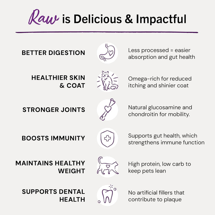 Freeze-Dried Raw Cat & Kitten Food Topper - Magical Dinner Dust - Premium Wild-Caught Salmon & Cage-Free Chicken - Grain-Free, Protein-Rich - Perfect for Picky Eaters - 7 Oz