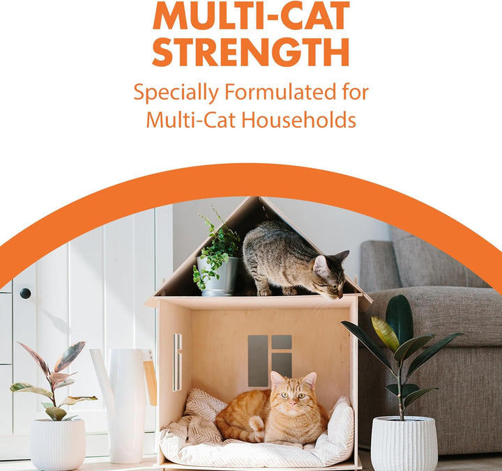 Naturals Clumping Cat , Litter Odor Control, Multi Cat Litter, 18 Lb. Bag