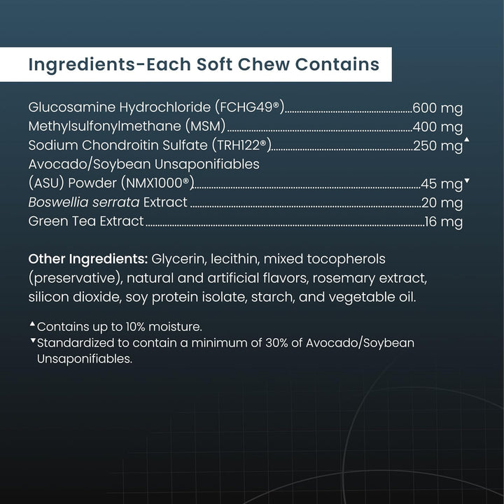 Dasuquin with MSM Soft Chews Small/Medium Dog 84 Count, Brown