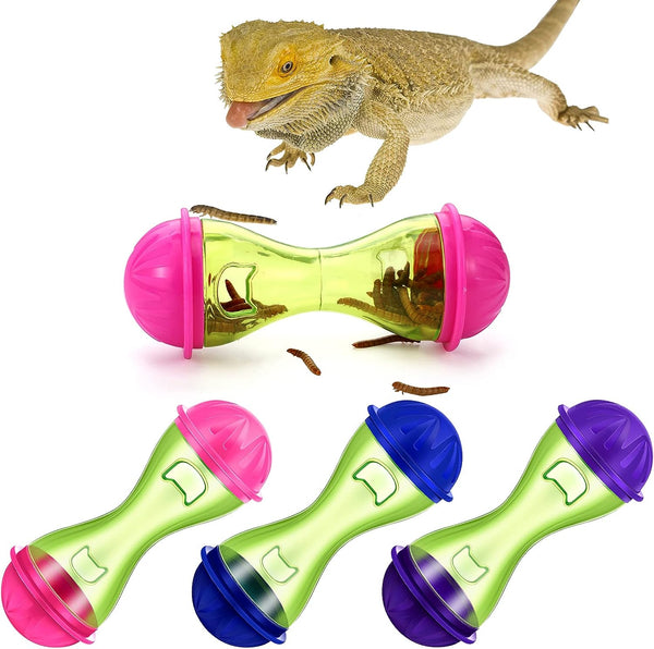 3 Pcs Bearded Dragon Toys for Tank Bearded Dragon Accessories Tank Accessories Reptile Enrichment Toys Habitat Interactive Plaything for Lizard