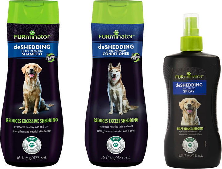 ® Rinse-Free Deshedding Spray for Dogs, Helps Reduce Excess Shedding and Refreshes between Baths, 8.5 Fluid Ounces