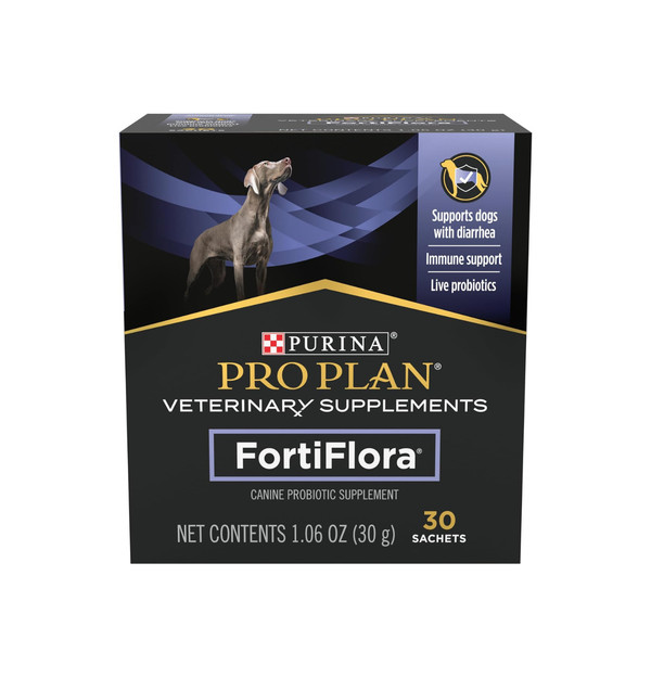 Purina Pro Plan Fortiflora Dog Probiotic Supplement for Small Dogs, 30-Count