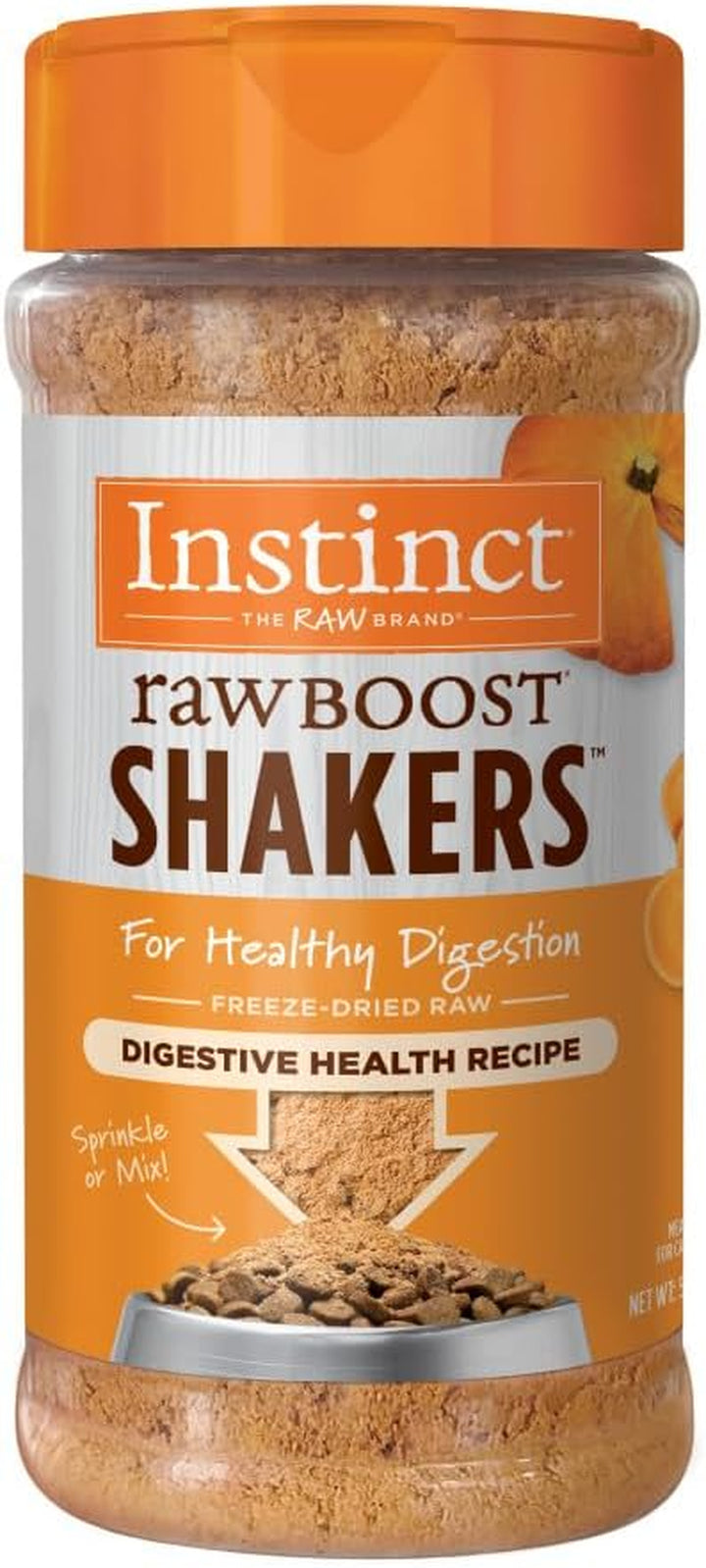 Raw Boost Shakers, Freeze-Dried Powder, Cat Food Topper, Chicken - Gut Health, 5.5 Oz. Bottle
