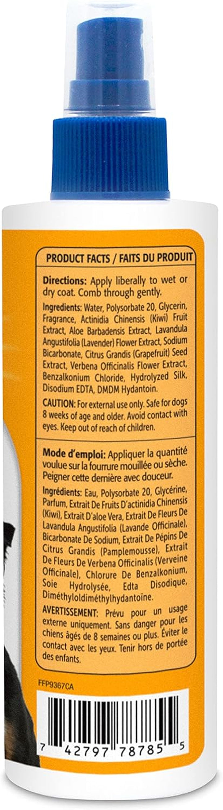for Pets Super Deodorizing Spray for Dogs | Best Odor Eliminating Spray for All Dogs & Puppies | Fresh Kiwi Blossom Scent That Smells Great, 6.7 Ounces-1 Pack (FF9367)