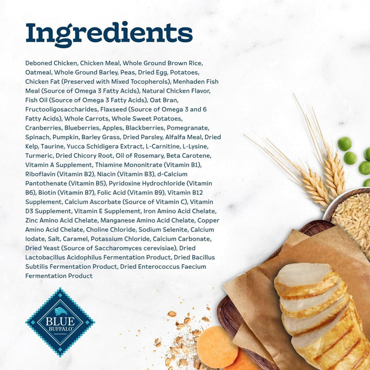 Tastefuls Adult Dry Cat Food Sensitive Stomach Formula, Made in the USA with Natural Ingredients, Chicken Recipe, 7-Lb. Bag