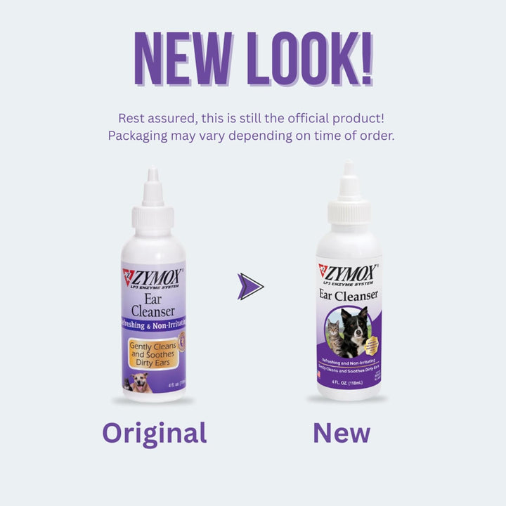 Ear Cleanser Solution for Dogs and Cats, 4Oz