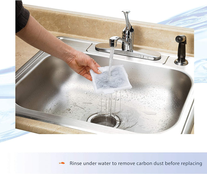 Aquarium Fish Tank Replacement Filter Cartridges Extra Small - 3 Pack