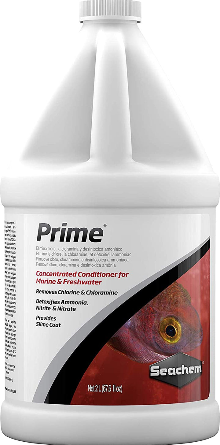 Prime Fresh and Saltwater Conditioner - Chemical Remover and Detoxifier 500 Ml