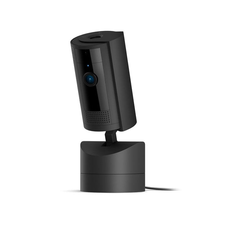 Pan-Tilt Indoor Cam | See All around Your Home or Business with 360° Pan Coverage, HD Video, plus Two-Way Talk (2024 Release) | Black