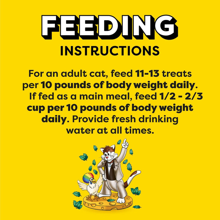 Mixups Catnip Fever Flavor Crunchy and Soft Cat Treats, 30 Oz. Tub