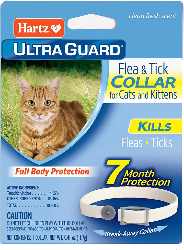 Ultraguard Purple Flea & Tick Collar for Cats and Kittens - 7 Month Protection