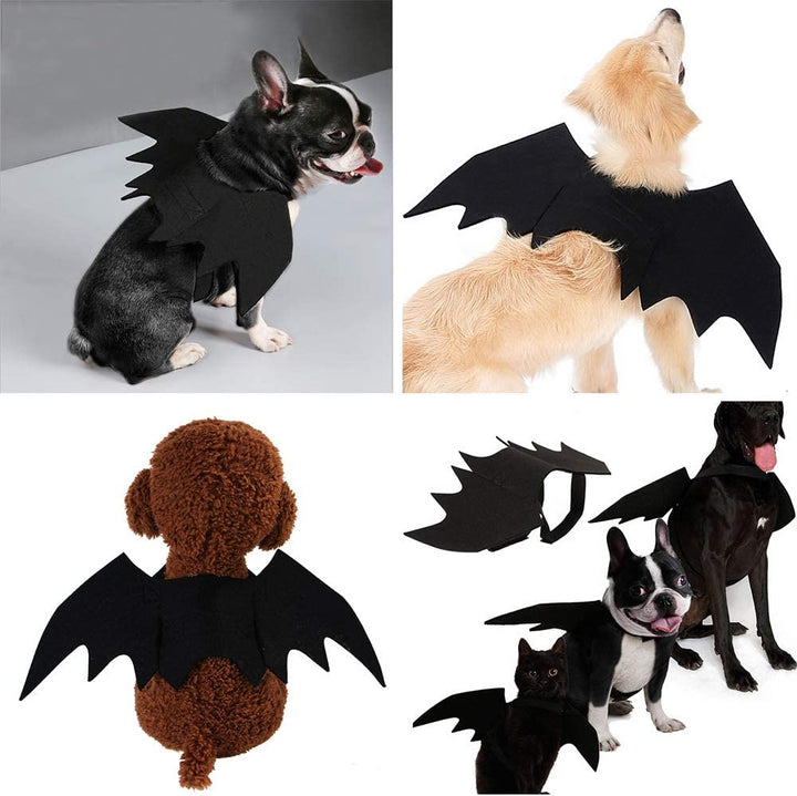 Halloween Cat Costume for Cats Dogs Pet Bat Wings Cat Dog Bat Costume Wings