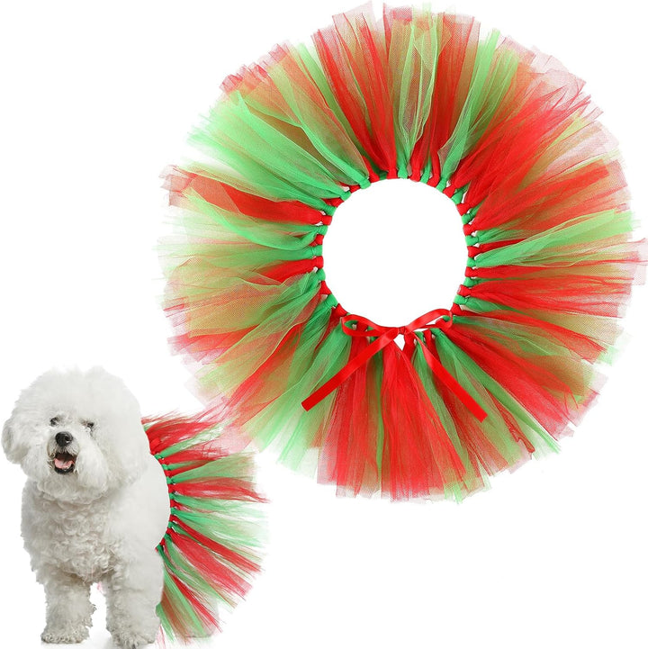 Dog Tutu Tulle Tutu for Dogs Small Large Medium Puppy Dress Ballerina Costume Skirt for Halloween Puppy Cats Bunny Pet Outfit Birthday Wedding Party Photo Prop Supplies(Pink)