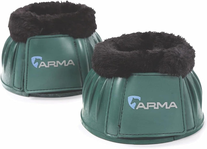 ARMA Fleece Trim Bell Boot (Black, Full)