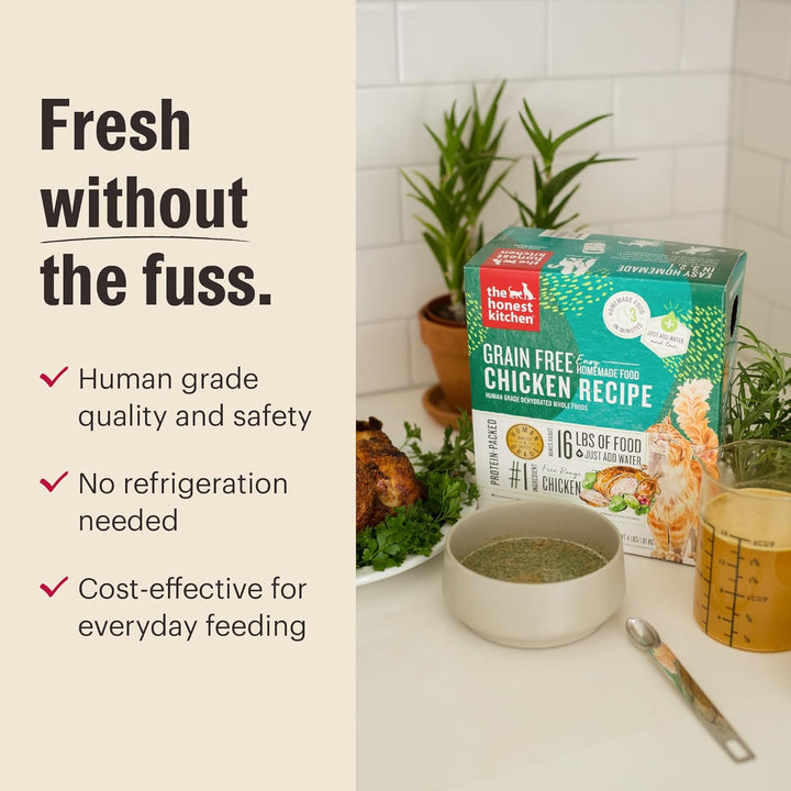 Dehydrated Grain Free Chicken Cat Food 4 Pound (Pack of 1)