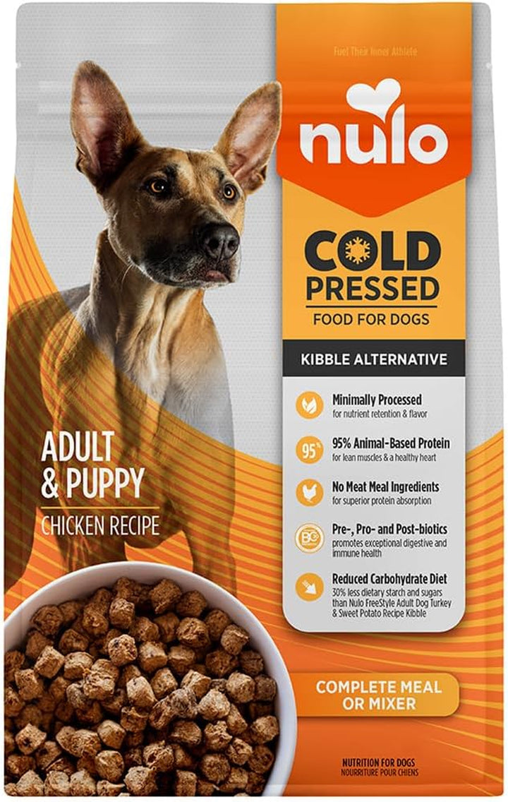 , Cold Pressed Chicken Recipe Adult & Puppy Dog Food, 35.2 Ounce