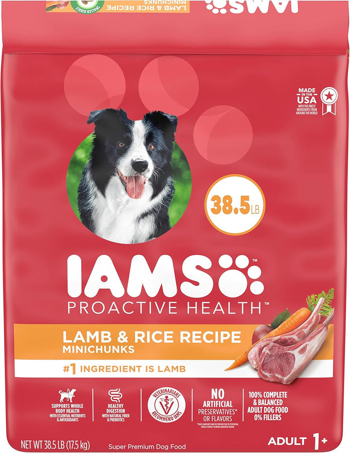 Proactive Health Minichunks Adult Dry Dog Food with Lamb & Rice, 30 Lb. Bag