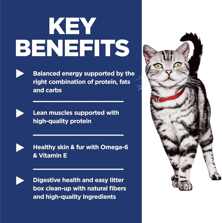 Indoor, Adult 1-6, Easy Litter Box Cleanup, Dry Cat Food, Chicken Recipe, 7 Lb Bag