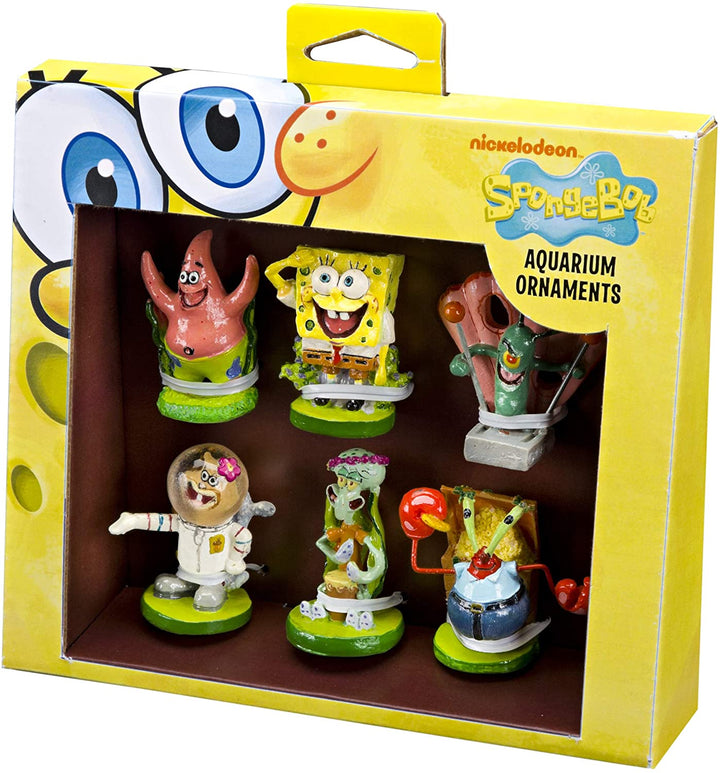 (SBR10EO Spongebob Squarepants Officially Licensed Aquarium Ornament – Spongebob’S Pineapple House – Medium