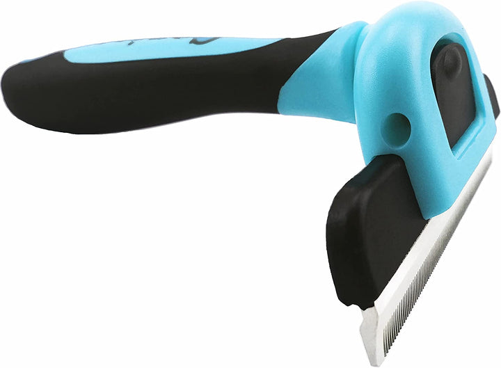 PDT- 1001 Professional Pet De Shedding Comb Tool Blue