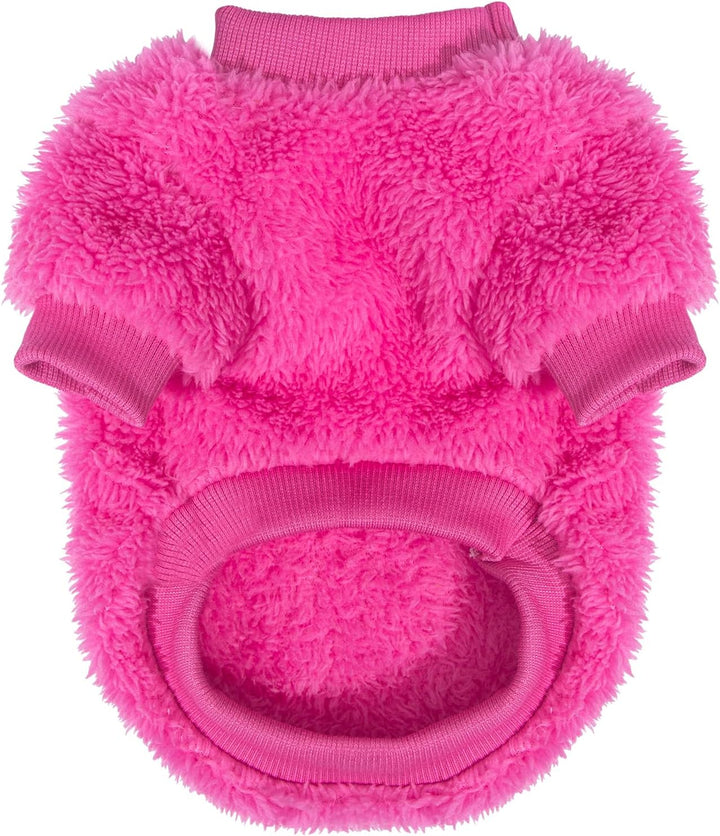 2 Pack XXS Dog Sweater, Tiny Dog Sweaters for Small Dogs Girl (1-3Lb), Warm Soft Puppy Clothes for New Puppies, Cute Extra Small Doggie Clothes for Chihuahua Yorkie Cat Pet Apparel