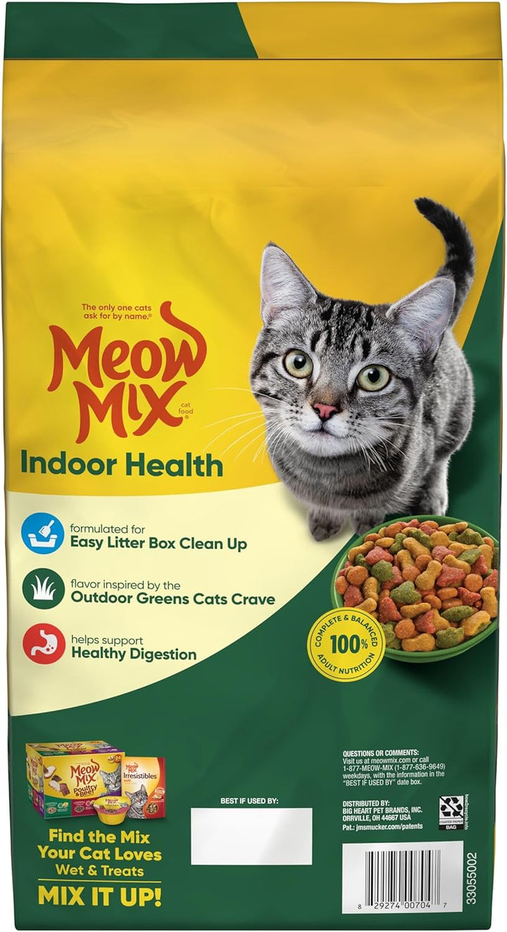 Indoor Health Dry Cat Food, 6.3 Pound Bag