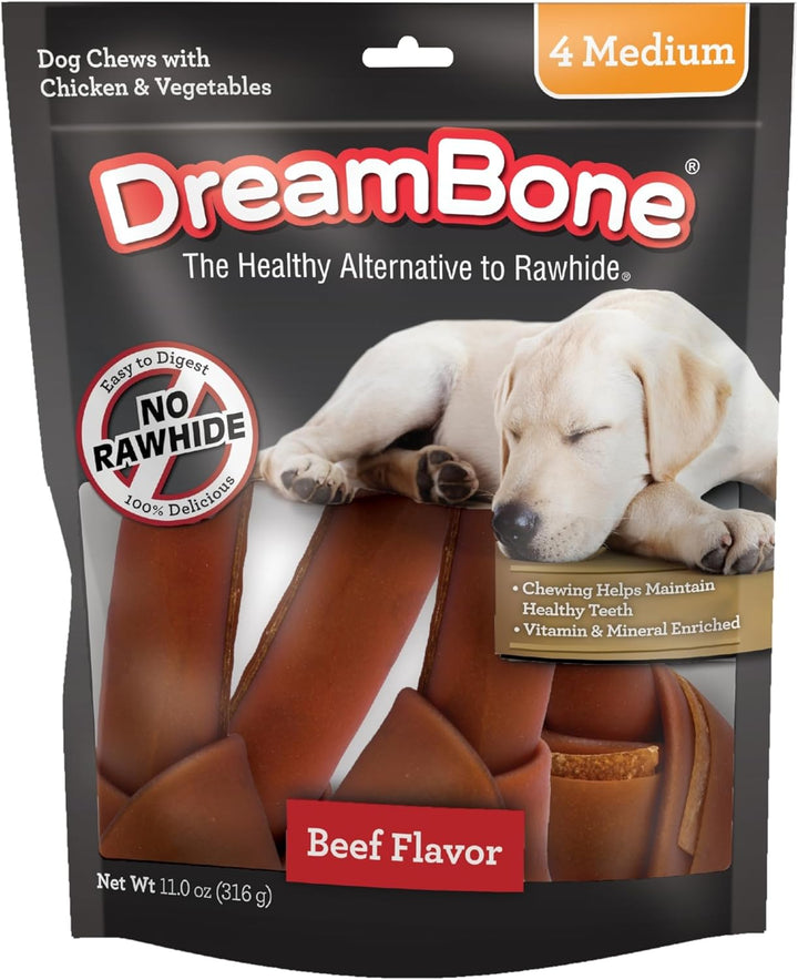 Medium and Large Chews, Treat Your Dog to a Chew Made with Real Meat and Vegetables