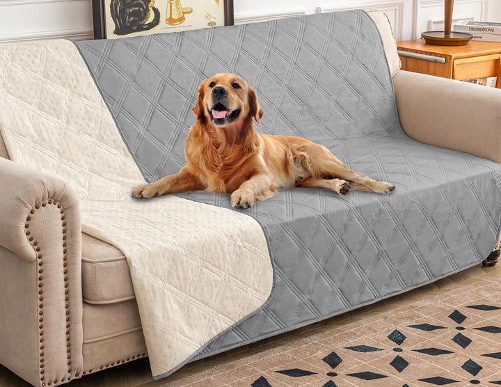 Waterproof Dog Bed Cover Pet Blanket with Anti-Slip Back for Furniture Bed Couch Sofa
