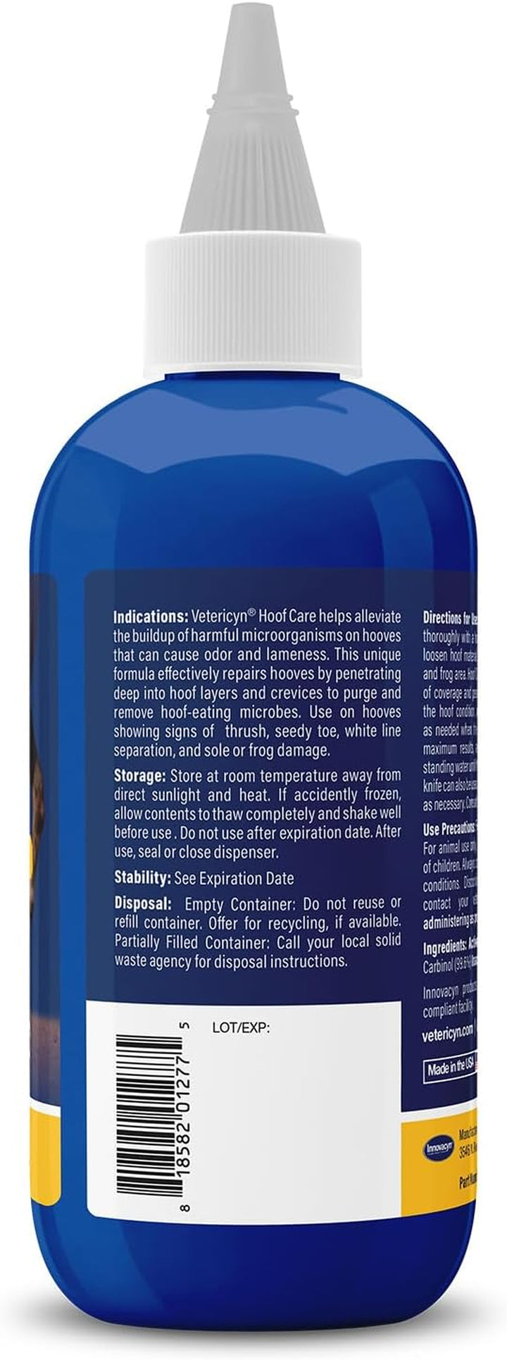 Mobility Equine Hoof Care for Sole and Frog Damage Caused by Thrush, White Line Separation, and Seedy Toe. 8 Ounces