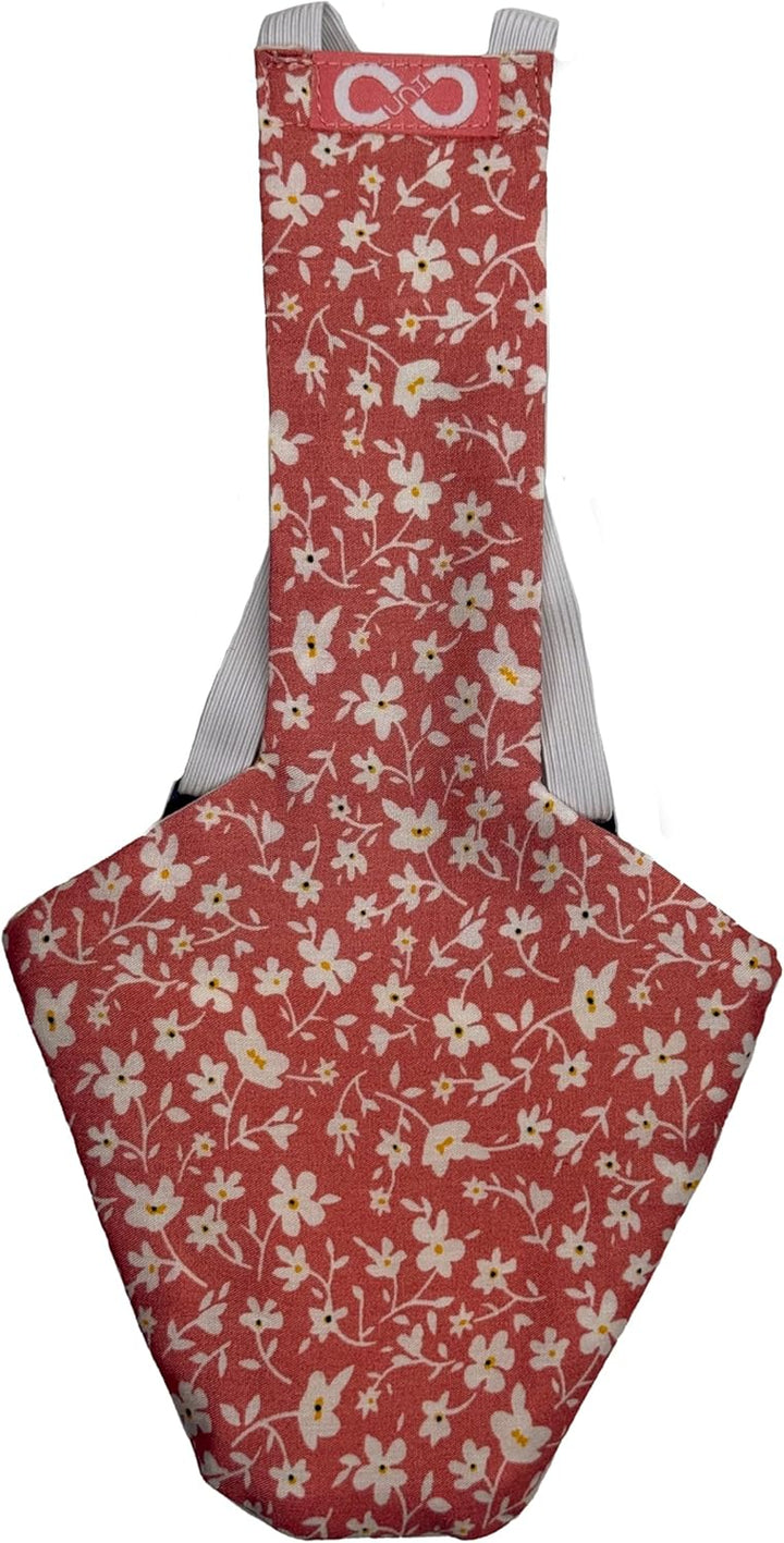 Chicken Diapers for Indoor Chickens, Hens, Roosters, Diapers for Ducks, Ducklings - Reusable, Adjustable by  (Pink Floral, Chicken Large, 1, Count)