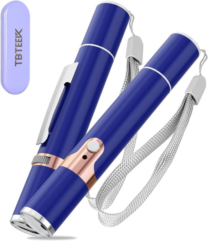 Cat Toys for Indoor Cats, 2 Pieces, Rechargeable, 7 Adjustable Patterns, Interactive Kitten Pet Dog Red Dot Chase Light Toy for Cats Fun Playing Exercise…