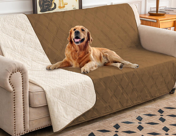 Waterproof Dog Bed Cover Pet Blanket with Anti-Slip Back for Furniture Bed Couch Sofa