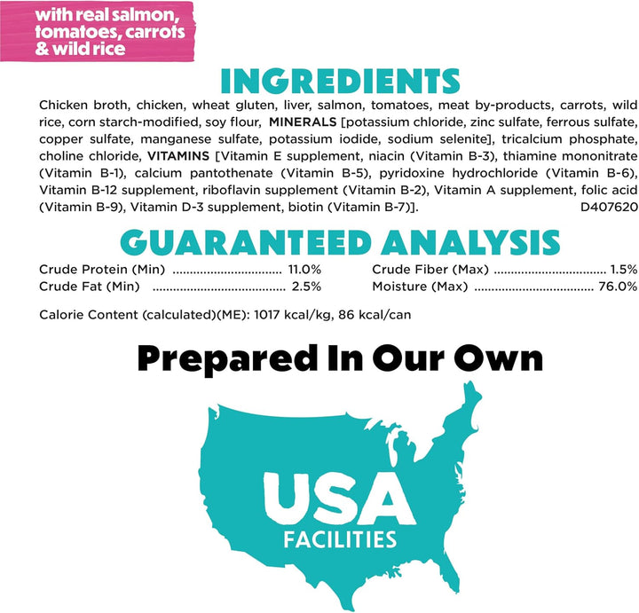 Purina  Small Breed Wet Dog Food Variety Pack, Incredibites with Real Beef, Chicken and Salmon - (Pack of 30) 3 Oz. Cans