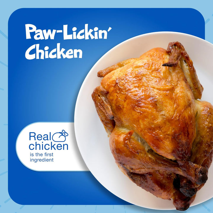 Bursts Crunchy & Creamy Cat Treats, Great for Training, Paw-Lickin' Chicken, 5-Oz Bag