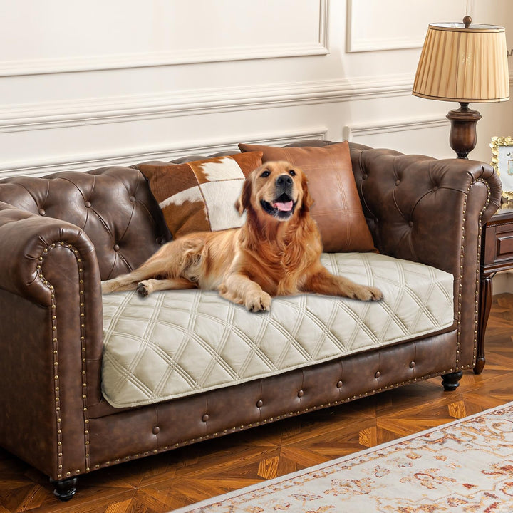 Waterproof Dog Bed Cover Pet Blanket with Anti-Slip Back for Furniture Bed Couch Sofa