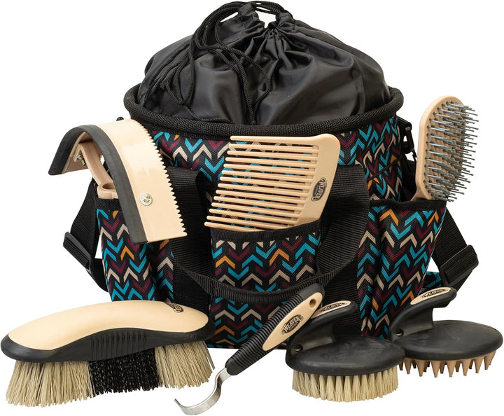 Grooming Kit, Black/Beige, 65-2055-BK