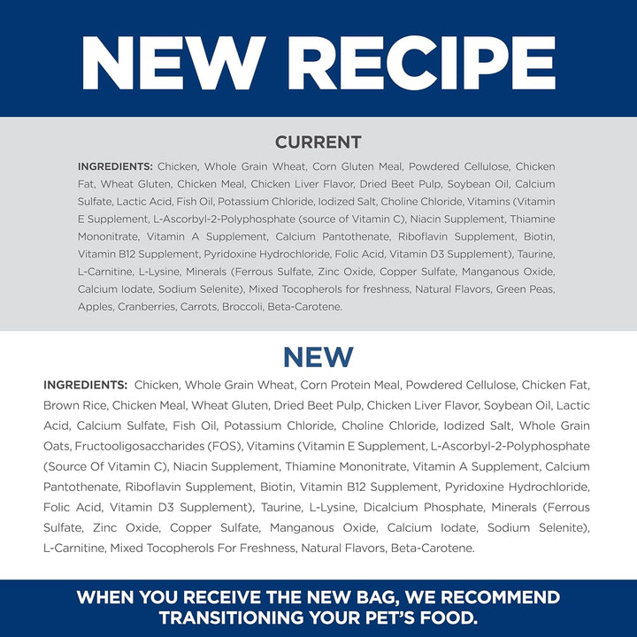 Indoor, Adult 1-6, Easy Litter Box Cleanup, Dry Cat Food, Chicken Recipe, 7 Lb Bag