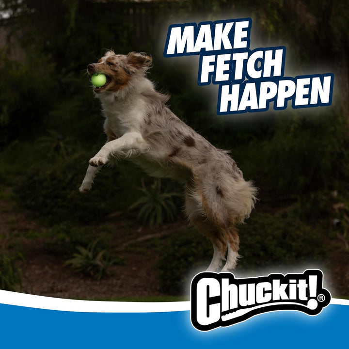 Chuckit Pro Fetch Toy Ball Launcher for Dogs; Compatible with Any  Medium Size 18 Inch + Max Glow Ball