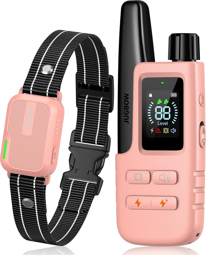 Dog Shock Collar - 4200FT Dog Training Collar with Remote Innovative IPX7 Waterproof with 4 Training Modes, Rechargeable E-Collar for All Breeds