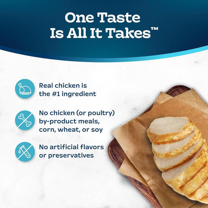 Tastefuls Adult Dry Cat Food Indoor Cat Formula, Made in the USA with Natural Ingredients, Chicken & Brown Rice Recipe, 3-Lb. Bag