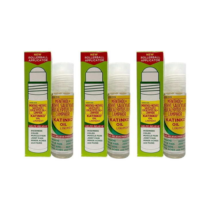 Oil Liniment Rollerball Applicator, 10Ml (3 Pack)
