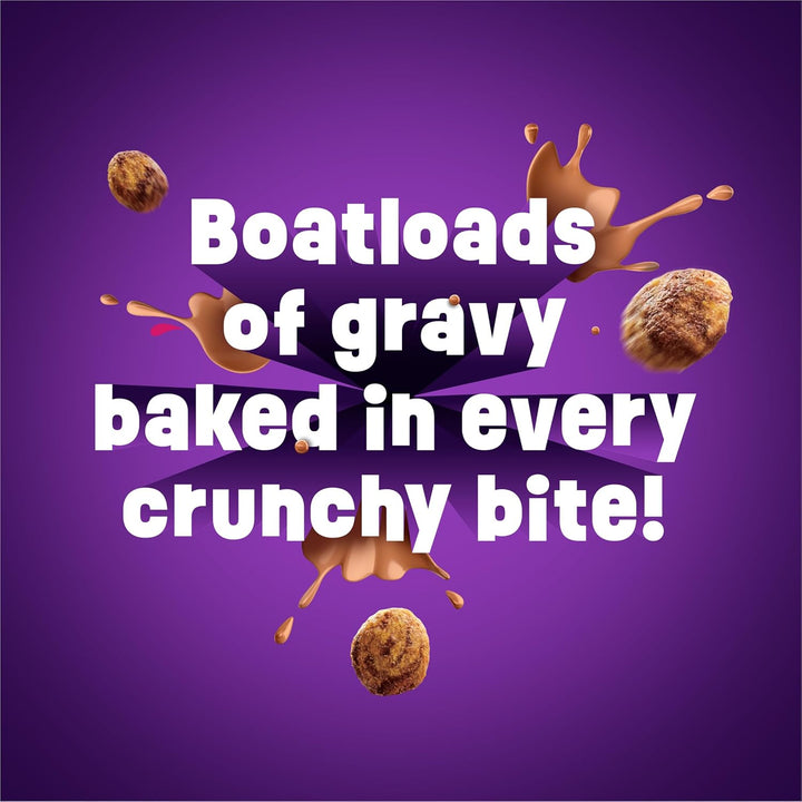 Purina  Dry Cat Food Gravy Swirl'D with Flavors of Chicken, Salmon and Gravy - 22 Lb. Bag