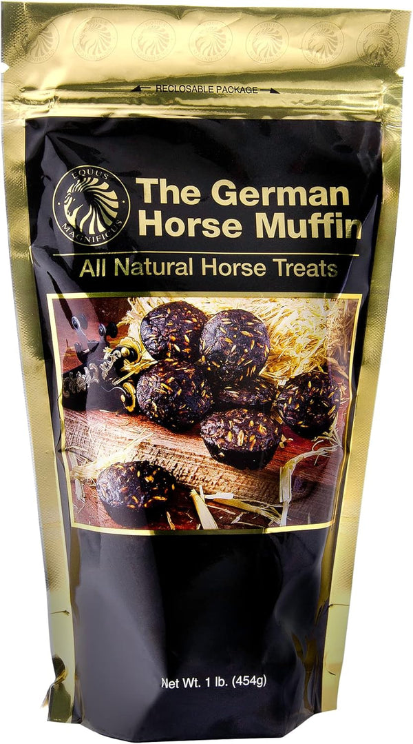 The German Horse Muffin All Natural Horse Treats 1Lb