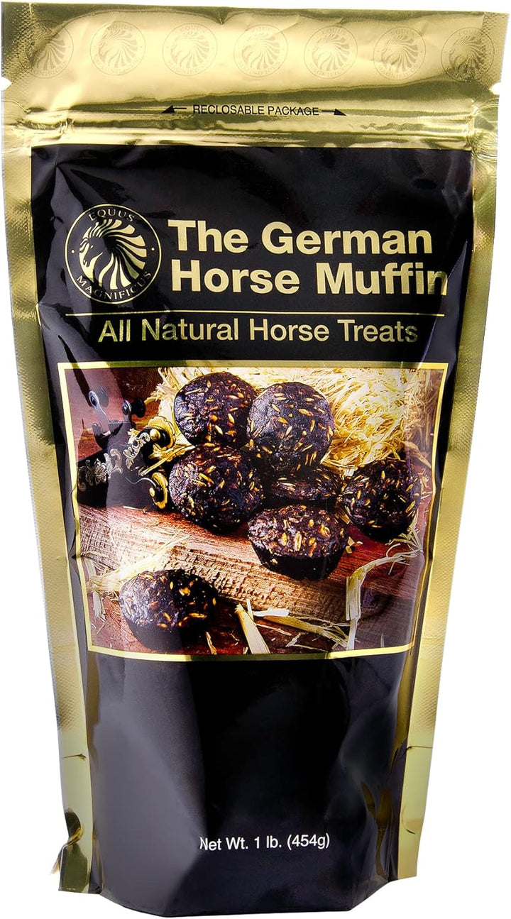 The German Horse Muffin All Natural Horse Treats 1Lb